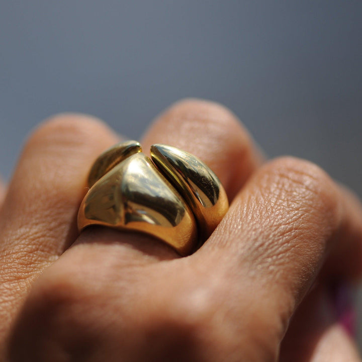 Unify Stack 18K Gold