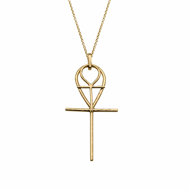 Ankh Set 14K Gold