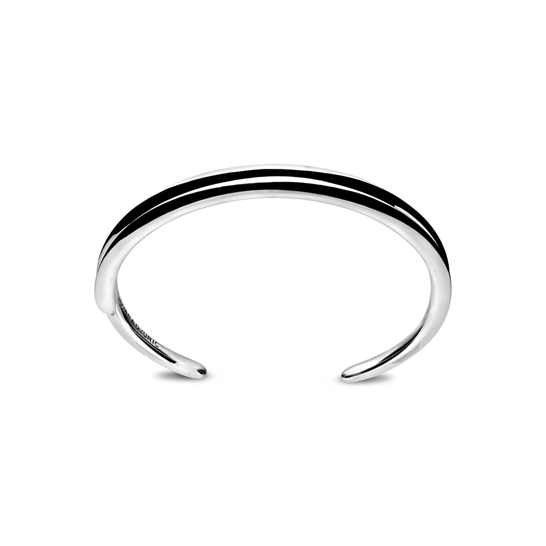 Men's Coil Cuff Silver