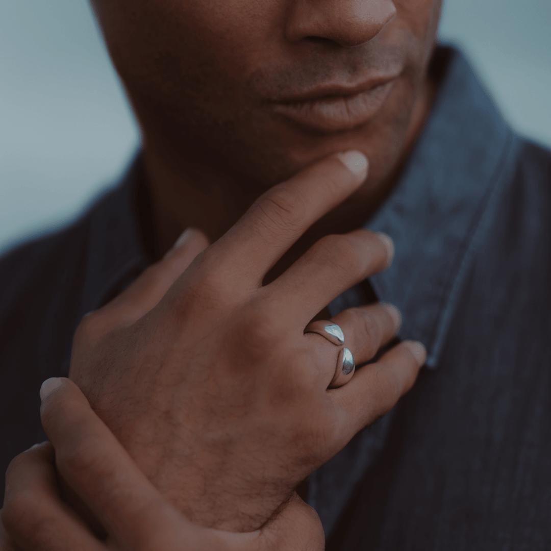 Contact Ring Silver