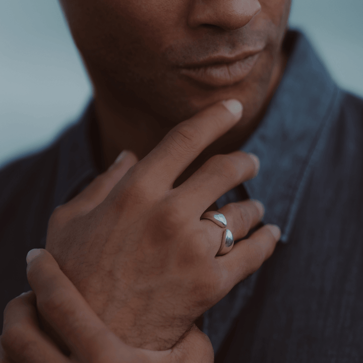 Contact Ring Silver