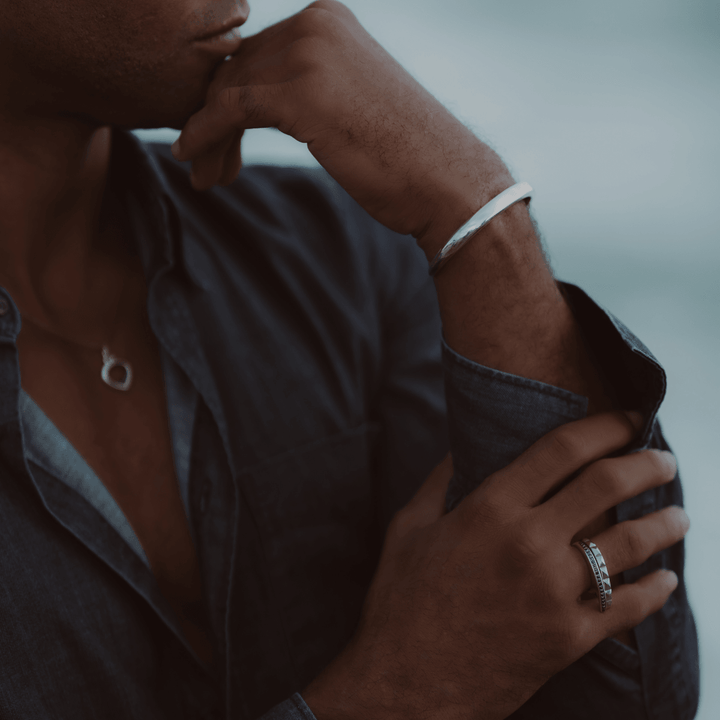 Men's Glide Cuff Silver