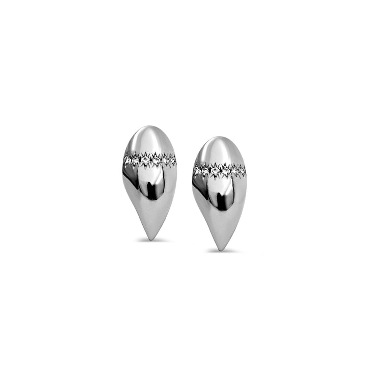 Small Diamond Pave Claw Earrings