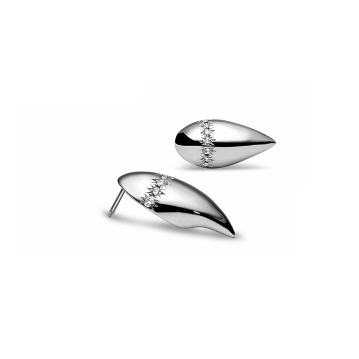 Small Diamond Pave Claw Earrings