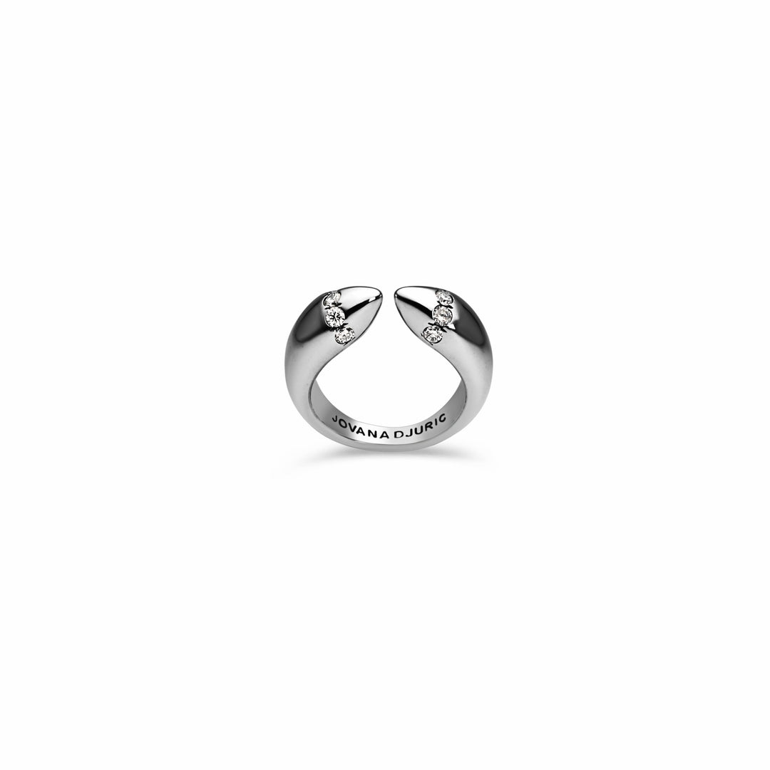 Contact Diamond Pave Ring