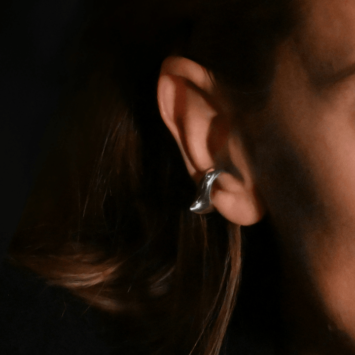 Small Crescent Ear Cuff