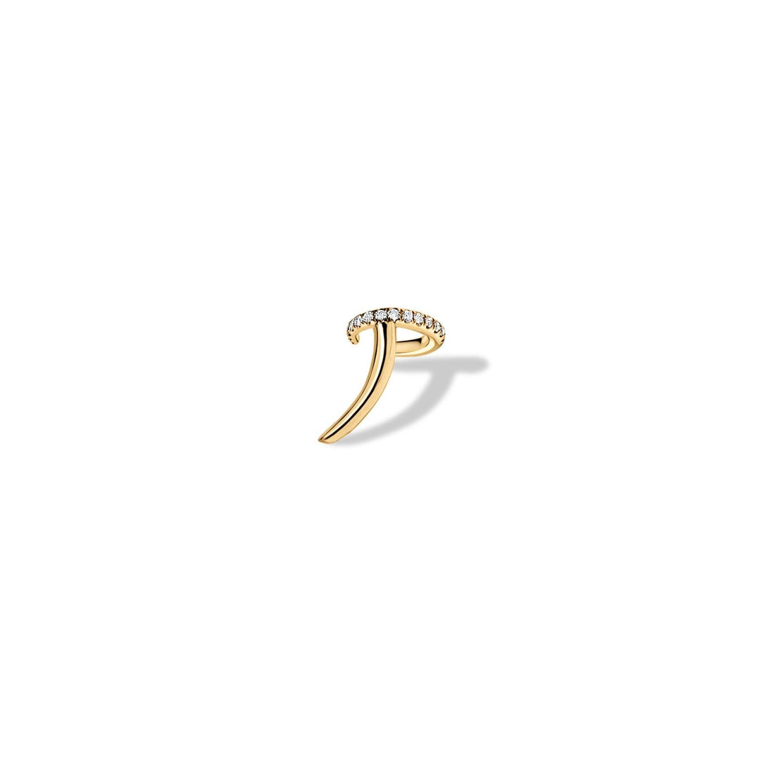 Horus Diamond Climber Ear-cuff 18K