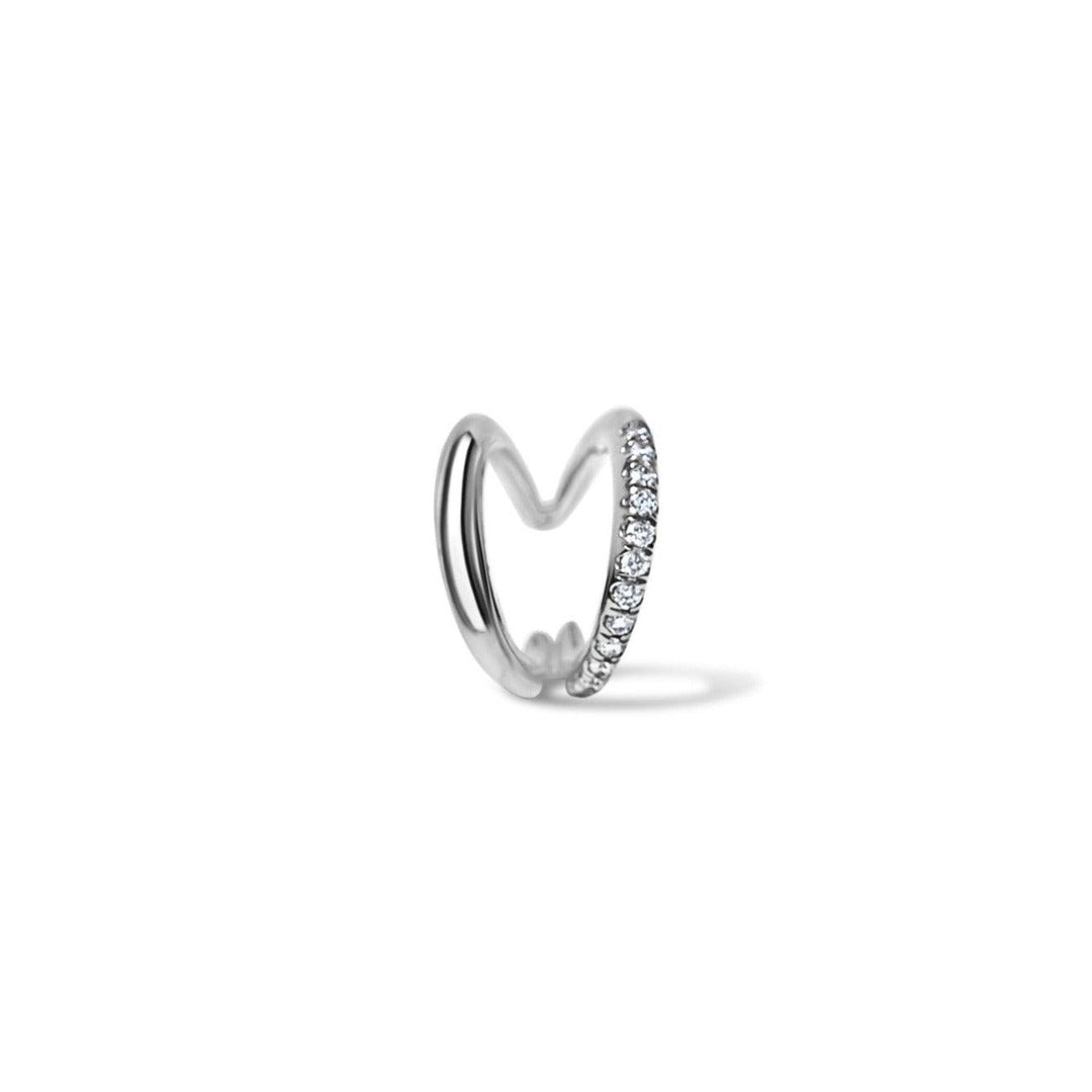 Embracer Ear Cuff N.2 with Diamonds