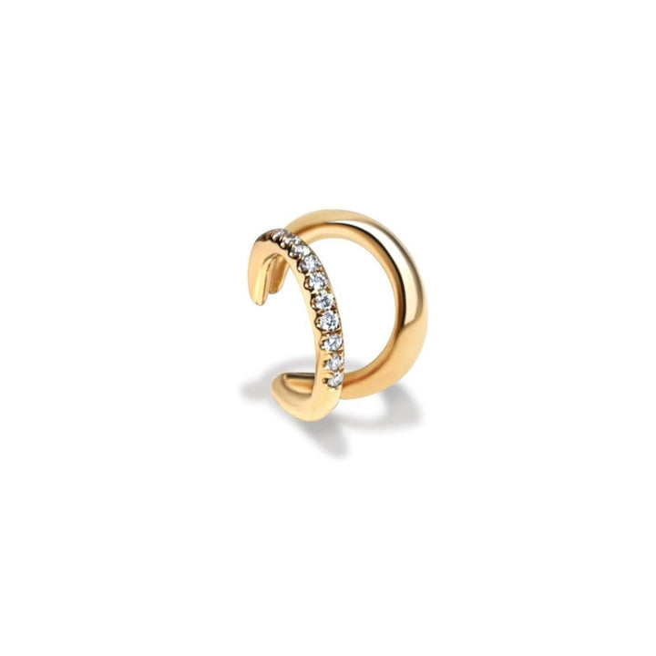 Horus Diamond DOUBLE Ear-cuff 18K
