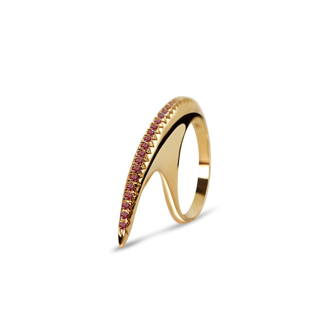 Medium Ruby Ridge Slice 18K