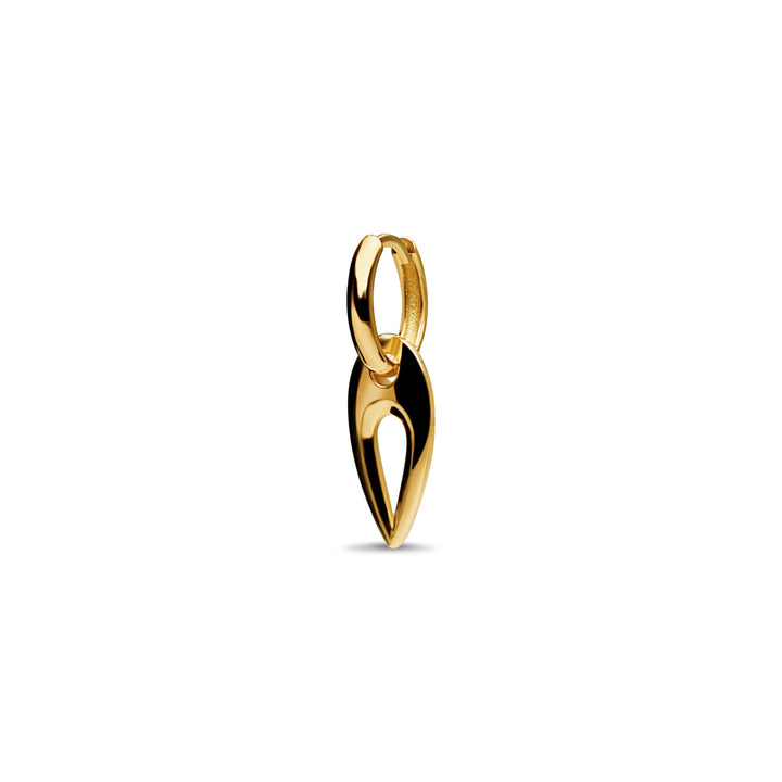 Small Seeker Hoop 18K Earrings