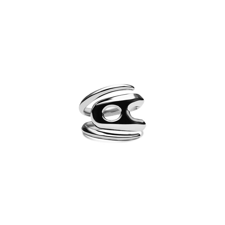 Sin Tiempo Coil Ring Silver