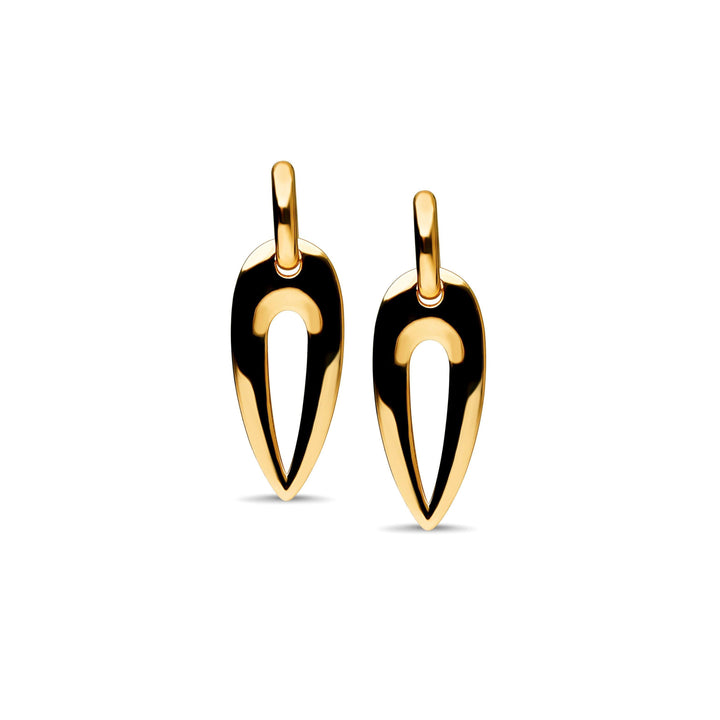 Medium Seeker Earrings 18K