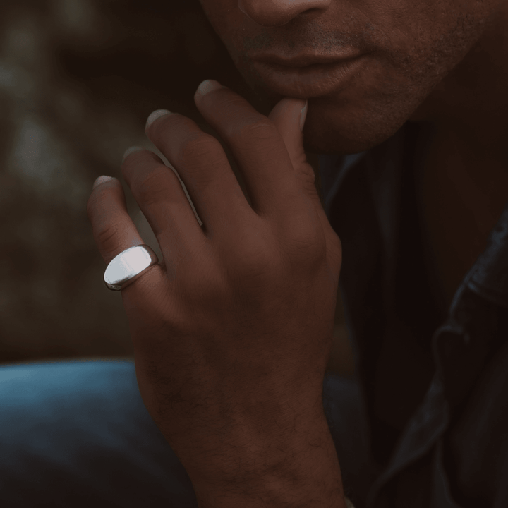 Messenger Ring Silver