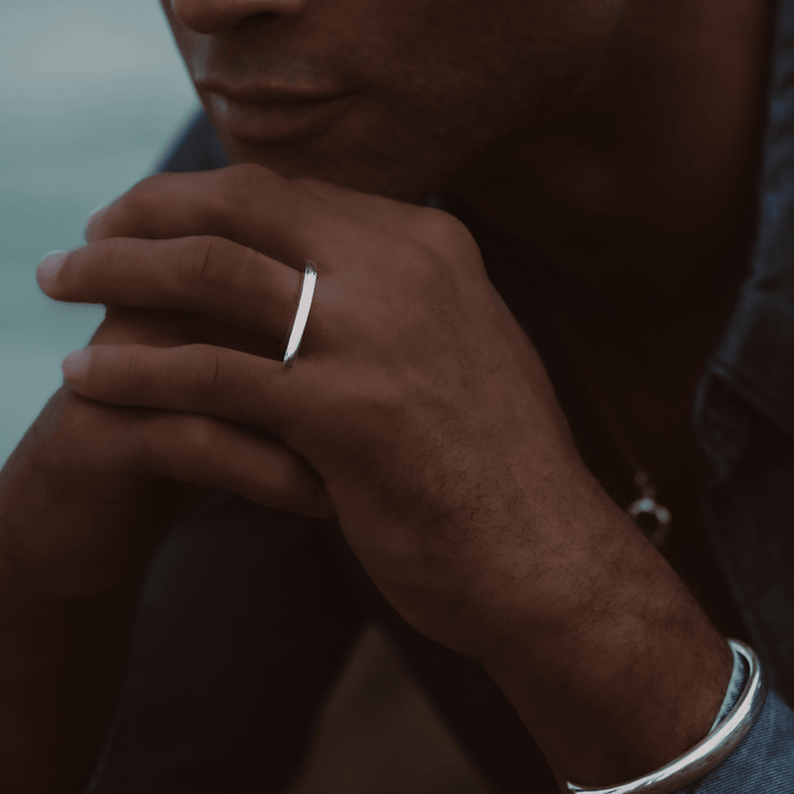 Slice II Ring Silver