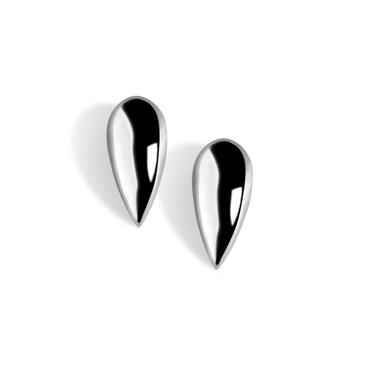 Medium Claw Earrings Silver