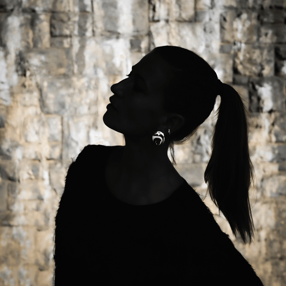 Large Pincher Button Earrings