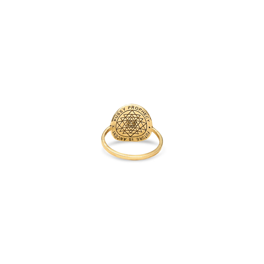 Pussy Prophecy Disc Ring