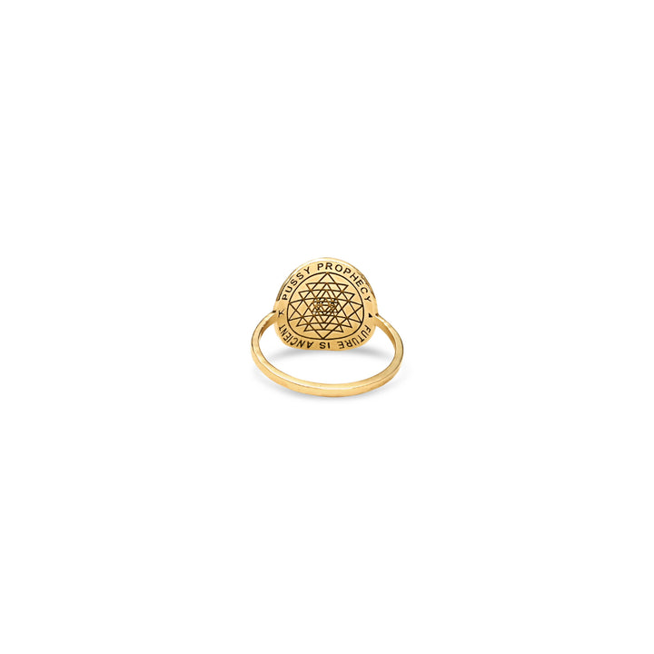 Pussy Prophecy Disc Ring