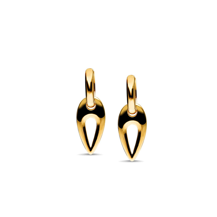 Small Seeker Hoop 18K Earrings