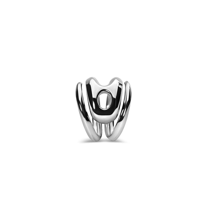 Sin Tiempo Coil Ring Silver