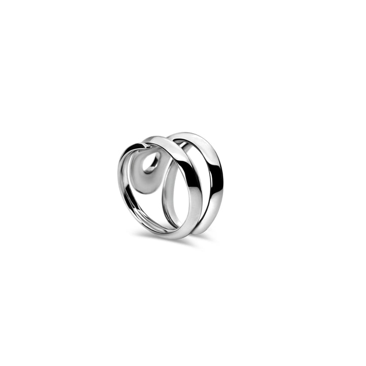 Sin Tiempo Coil Ring Silver