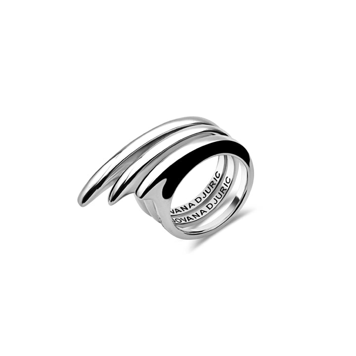 Slice II Ring Silver