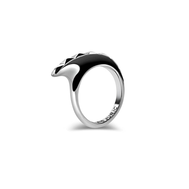Slice II Pyramid Ring Silver