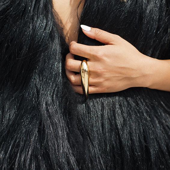 Horus Origin Ring Nº2 - Blank Slate - 18K