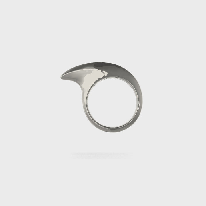 XSmall Slice Ring Silver