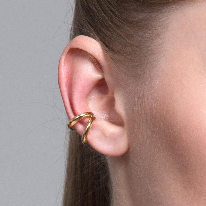 Embracer Silver Ear Cuff N.2