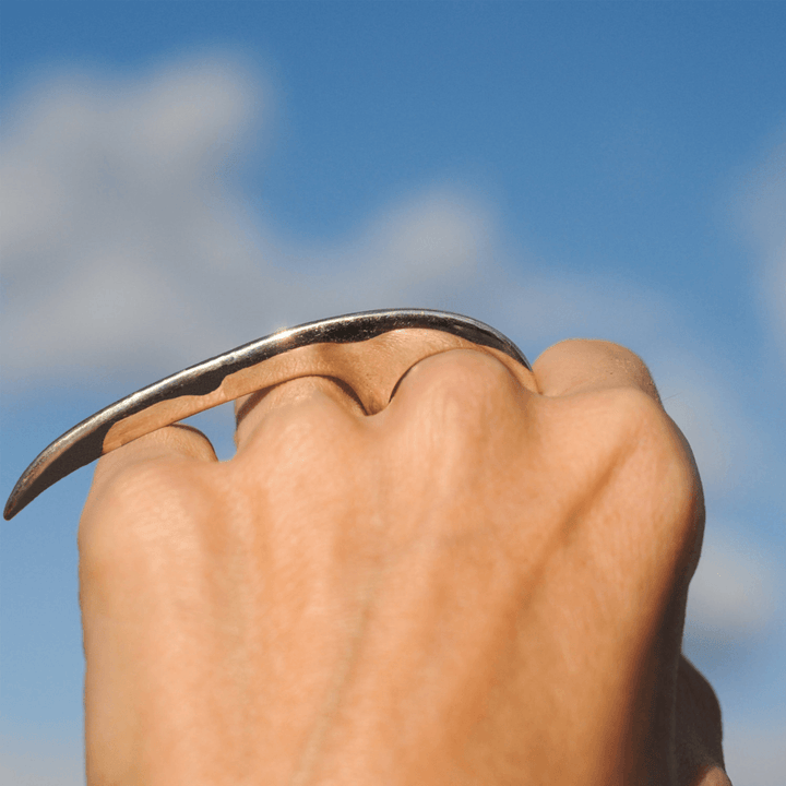 XXLarge Slice Ring Silver