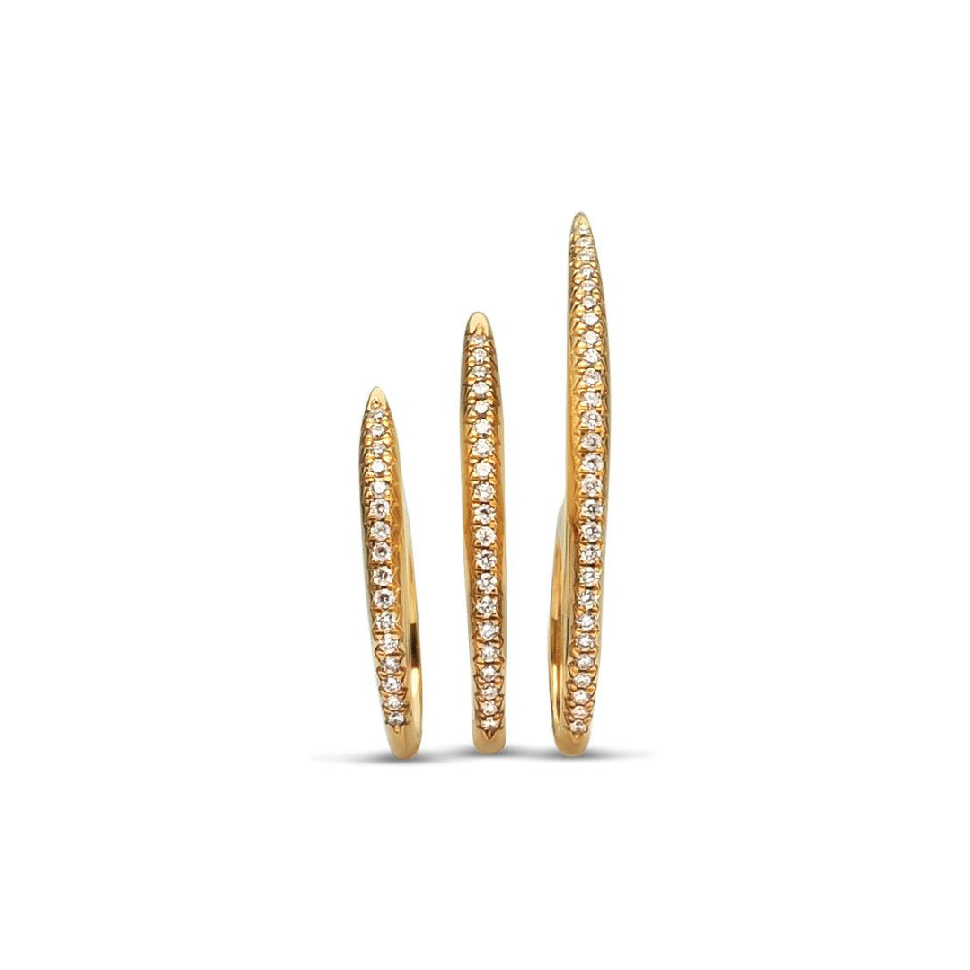 Fire Stack Triple Diamond 18K