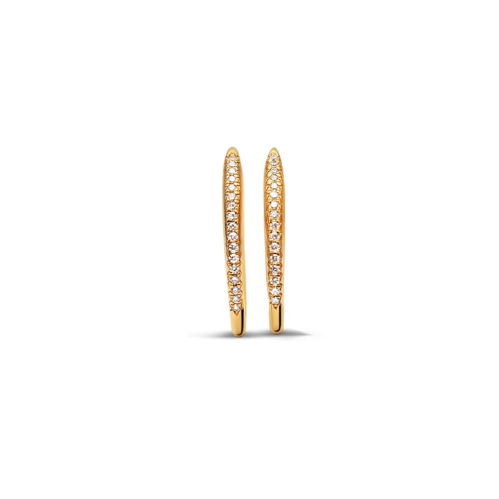 Flow Stack Double Diamond 18K
