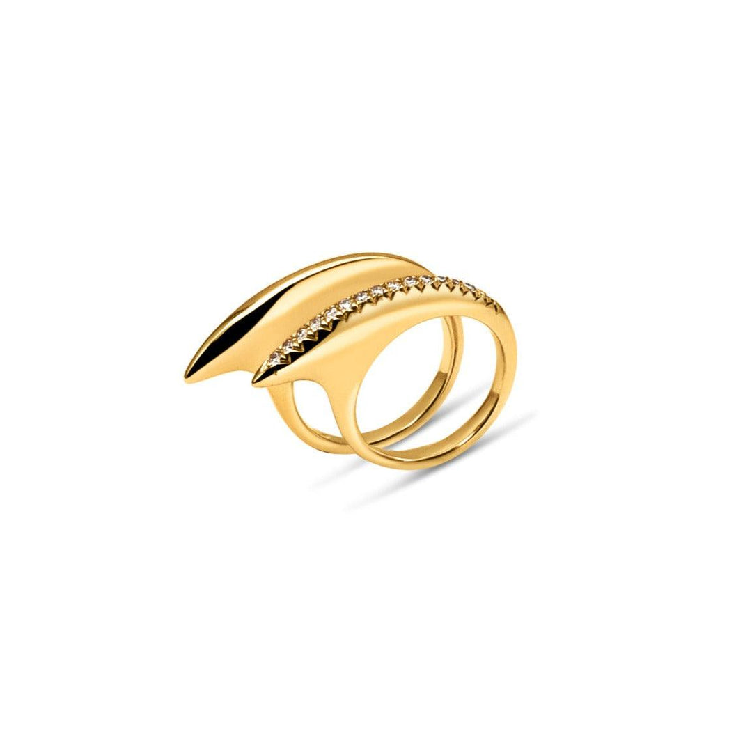 Flow Stack Diamond 18K
