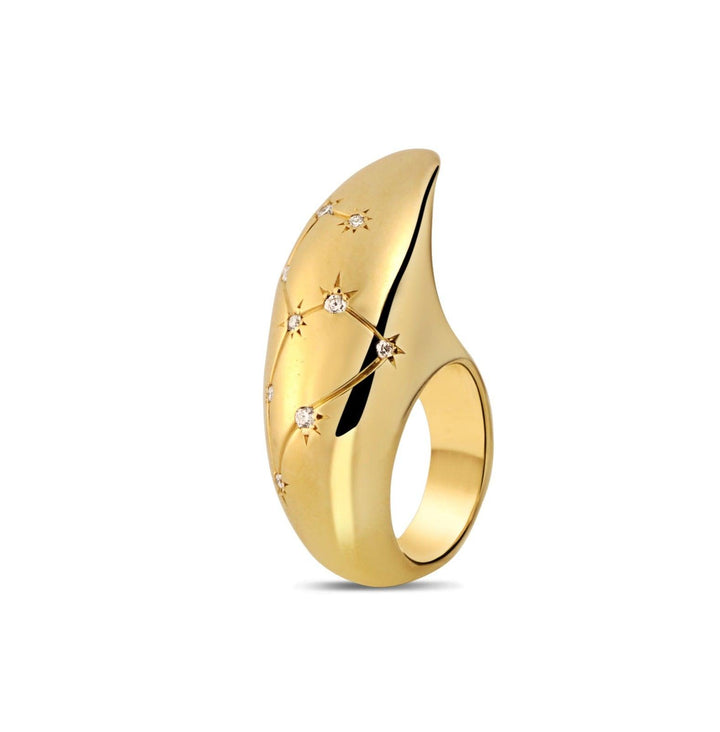 Horus Origin Ring Nº1 18K Gold - Constellations