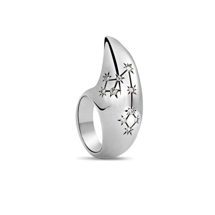 Horus Origin Ring Nº1 Silver - Constellations