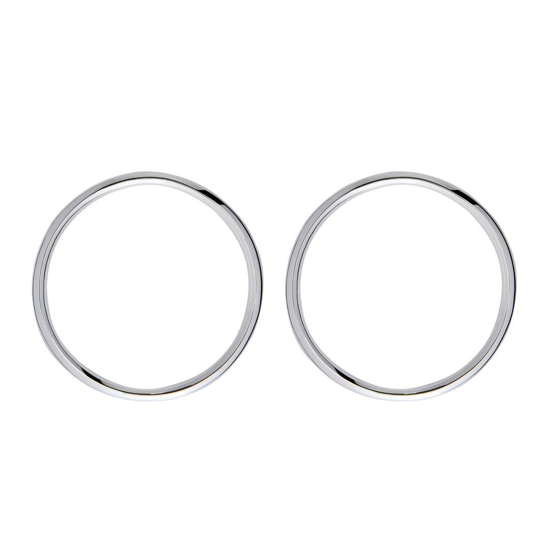 Full Frontal Large Hoop Earrings