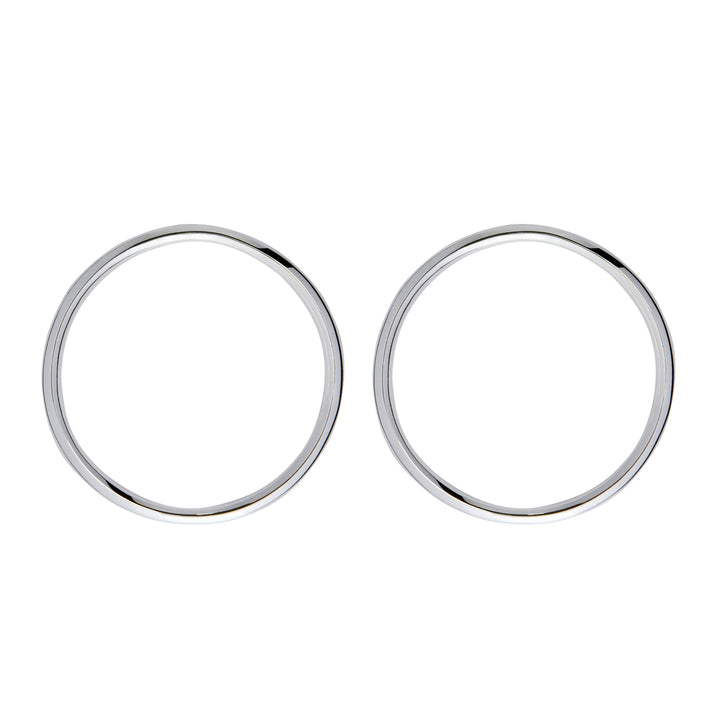 Full Frontal Large Hoop Earrings