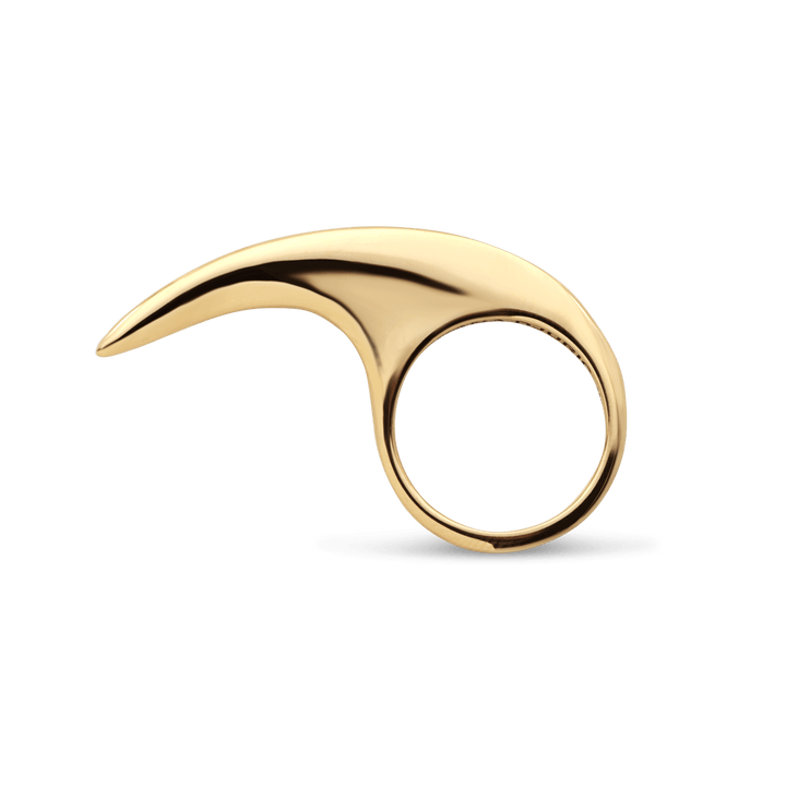 Medium Slice Ring 18K