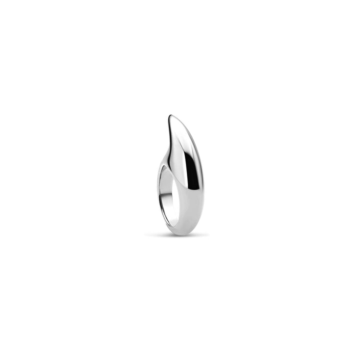 Medium Crescent Ring Silver