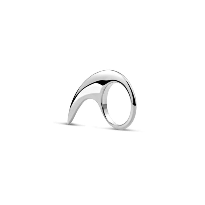 Medium Slice Ring Silver