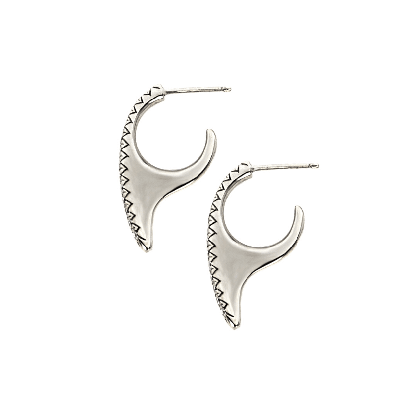 Small Slice Diamond Hoops