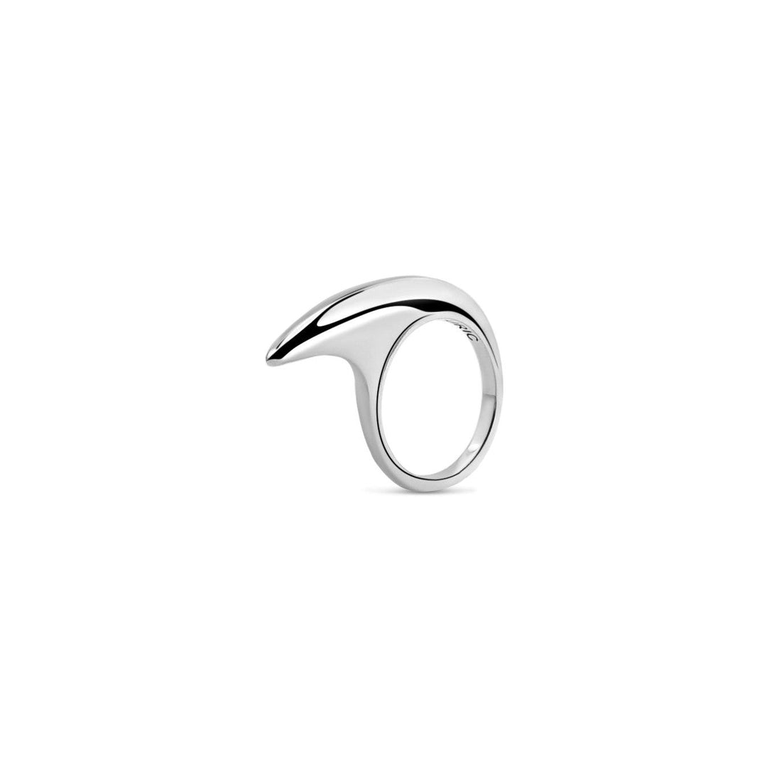 Small Slice Ring Silver