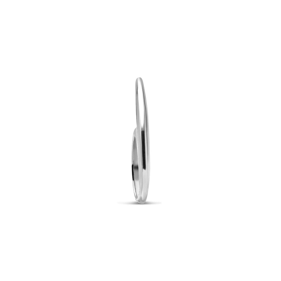 Small Slice Ring Silver