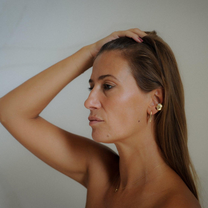 Solar Diamond Ear-cuff 18K