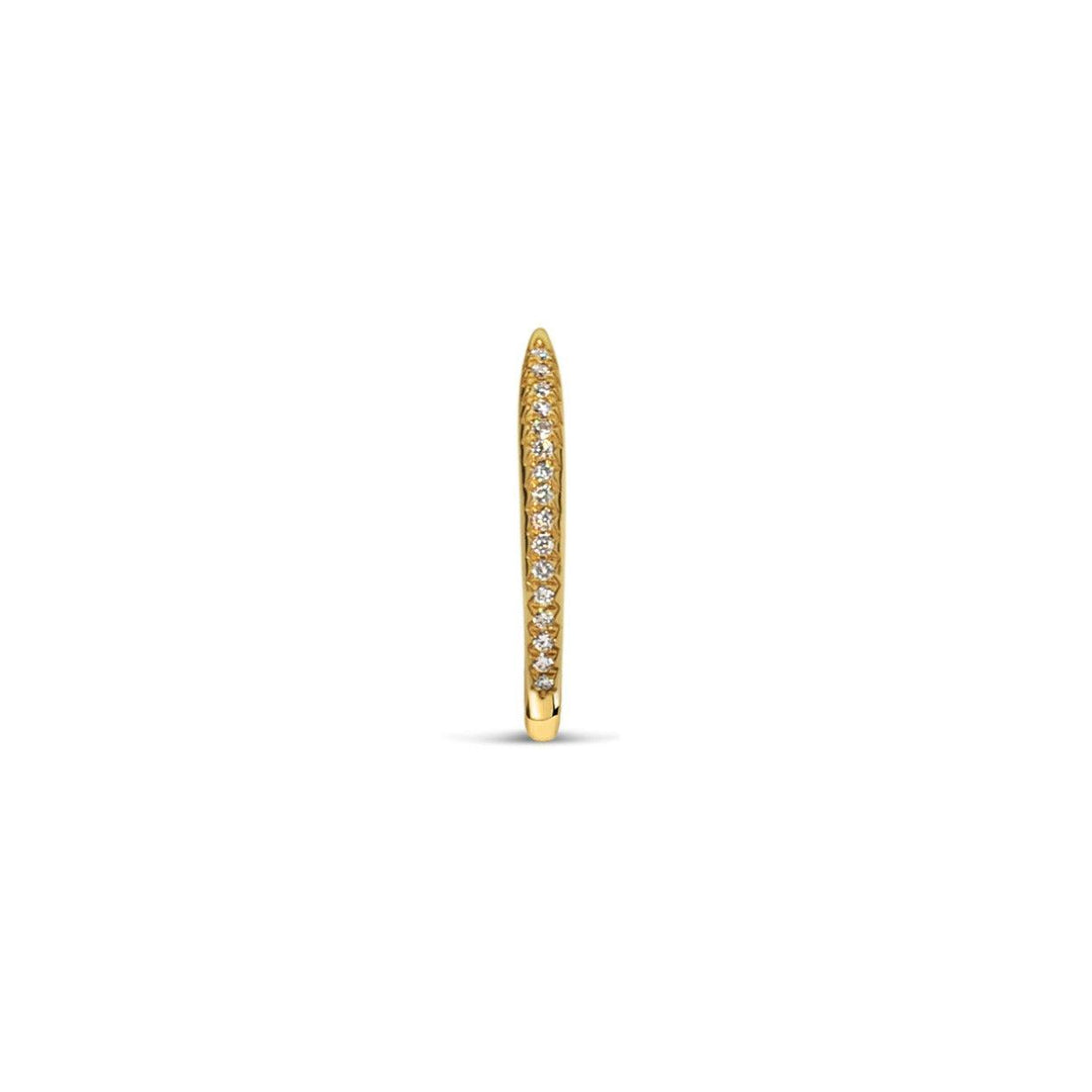 XSmall Diamond Ridge Slice 18K
