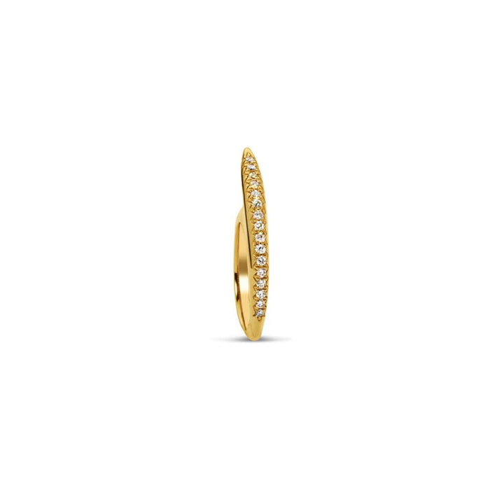 XSmall Diamond Ridge Slice 18K