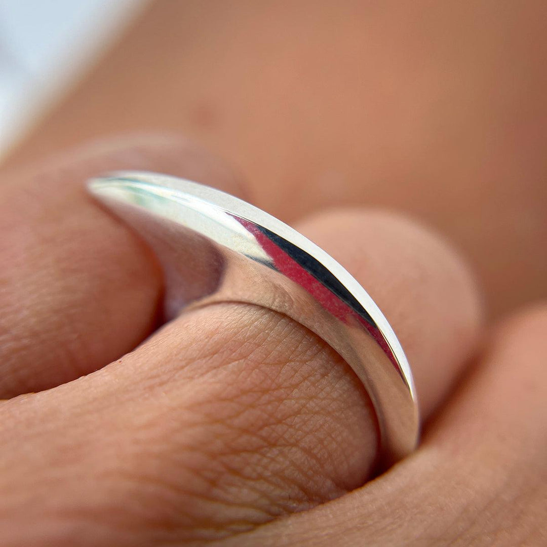 XSmall Slice Ring Silver