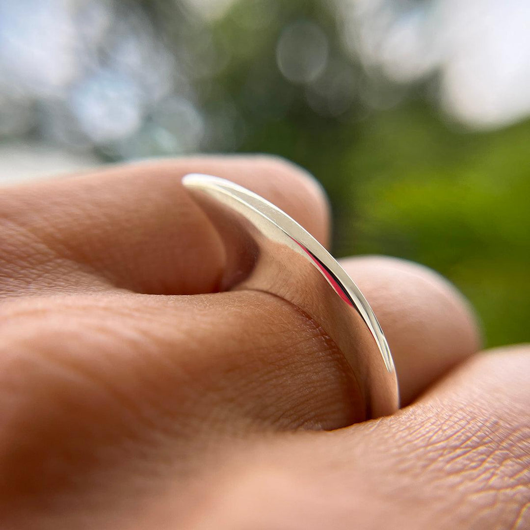XSmall Slice Ring Silver